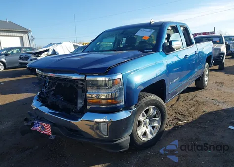 2016 Chevrolet Silverado 1500 1Lt из США, поврежденный, VIN 1GCVKREC2GZ274281